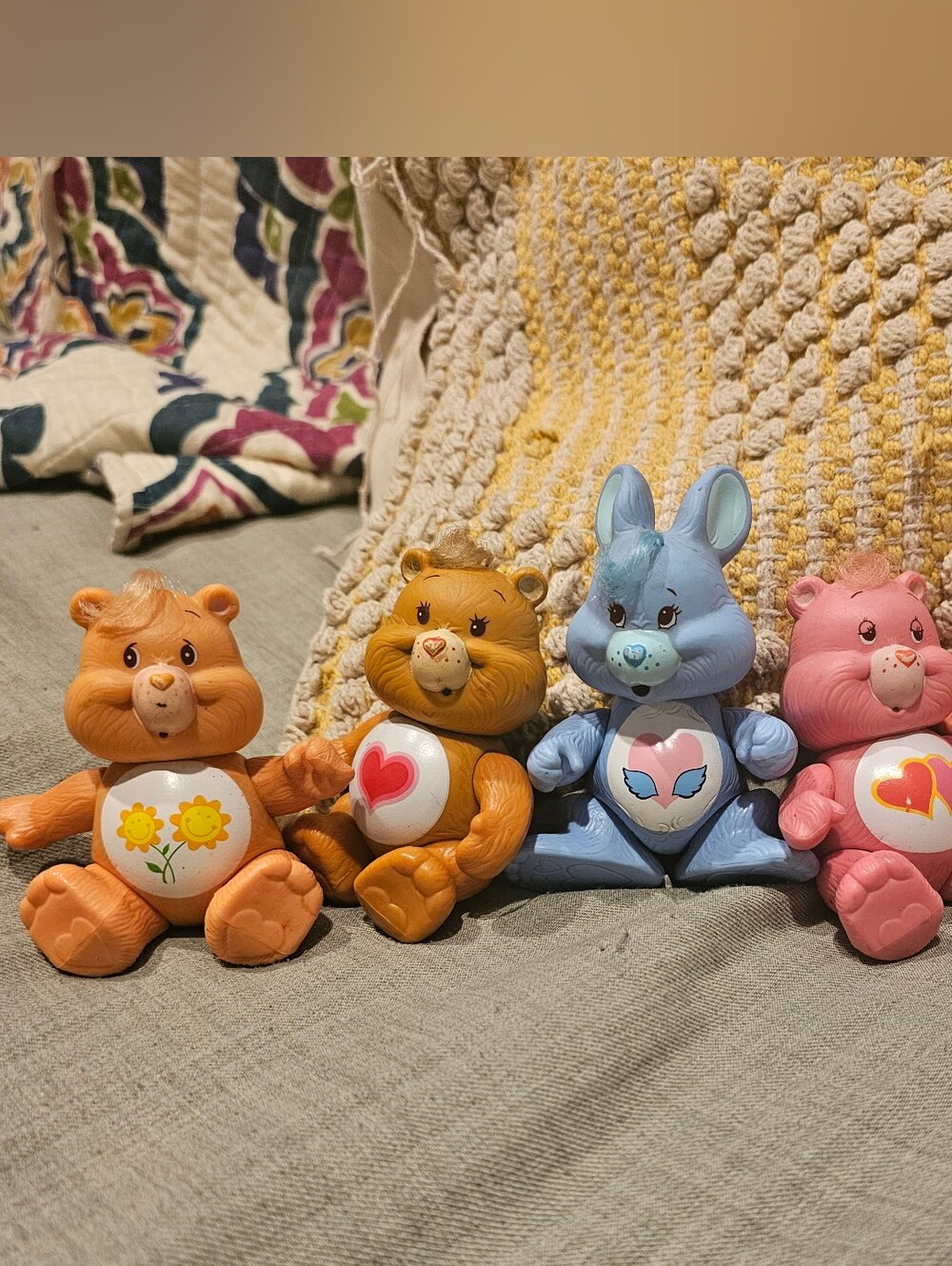 Care Bears Figurine Lot - 1983-85